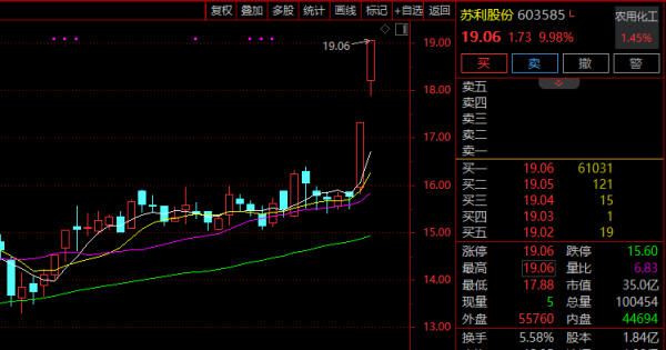 大御优配 不到2分钟，垂直封板！A股又一赛道，涨停潮！