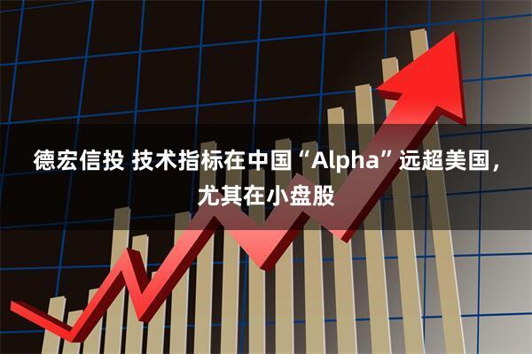 德宏信投 技术指标在中国“Alpha”远超美国，尤其在小盘股